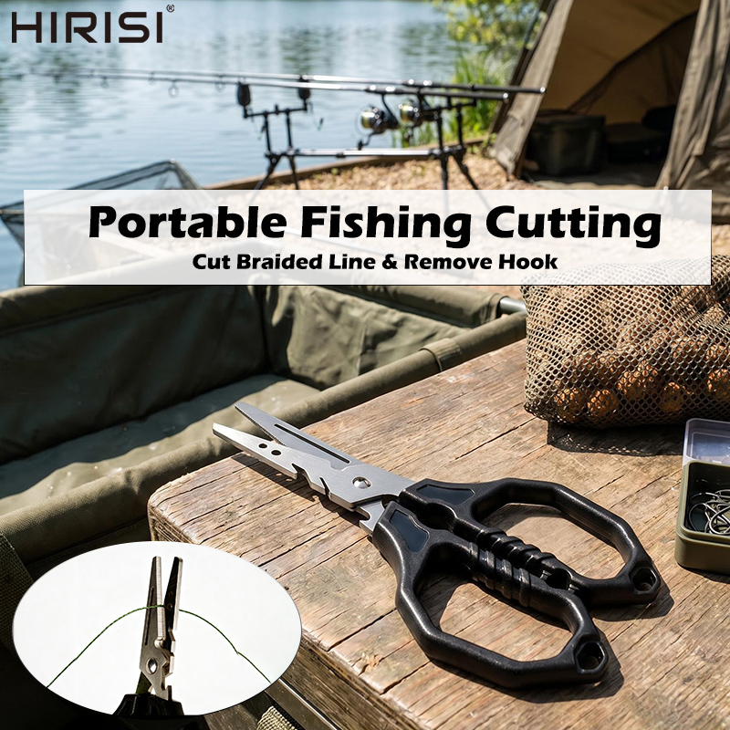 Fishing Hook Sharpener - Çok fonksiyonlu balıkçılık makası paslanmaz çelik