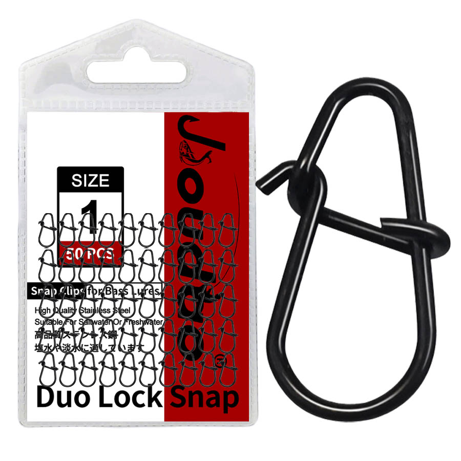 Fishing Hook Remover - 50 adet Crankbait Snaps Paslanmaz Çelik