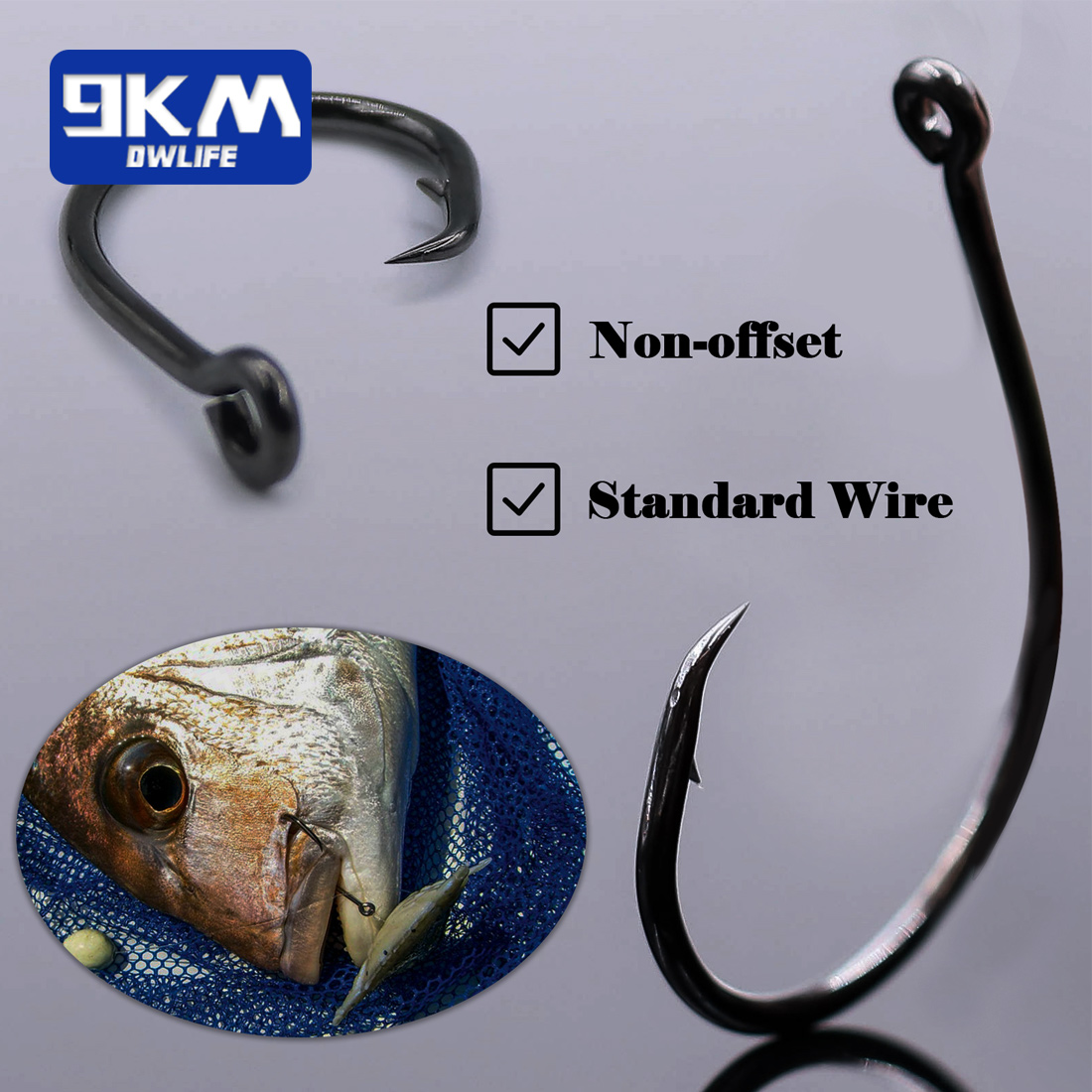 9KM 25-50 Adet Sıralı Geniş Ar - Fishing Hook Offset incelemesi ve fiyatı